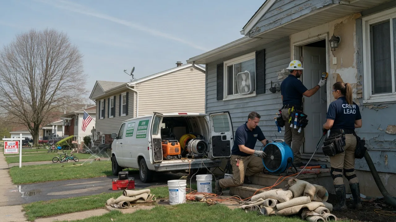 Flood Cleanup in University Park, IA near me