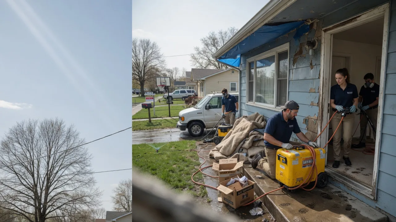 Basement Flood Cleanup in University Park, IA near me